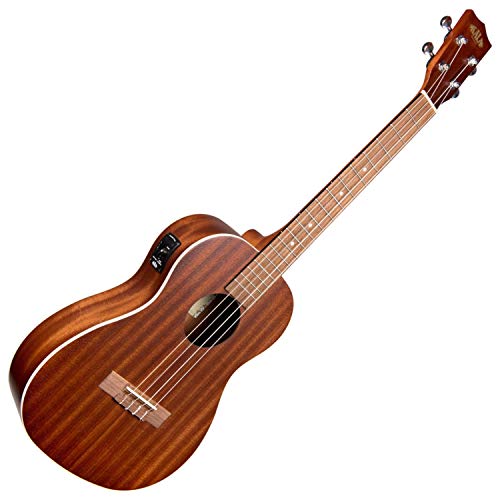 Kala KA-BE Satin Mahogany Baritone Acoustic-Electric Ukulele