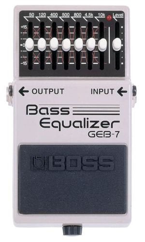 Boss GEB-7 Bass Equalizer w/ Instrument Cable