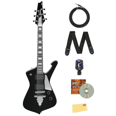 Ibanez PSM10 Paul Stanley miKro Short Scale Electric Guitar - Black w/ Gig Bag