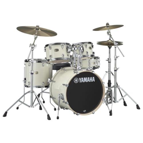 Yamaha SBP0F50 Stage Custom Birch 5-Piece Shell Pack - Classic White