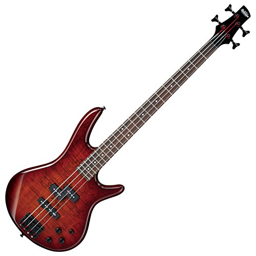 Ibanez GSR200SM SR Gio Electric Bass - Charcoal Brown Burst