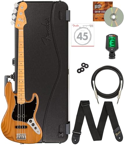 Fender American Professional II Jazz Bass - Roasted Pine w/ Deluxe Case