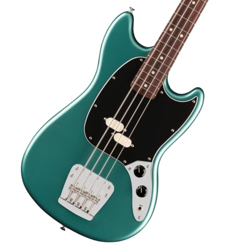 Fender American Professional Classic Mustang Bass - Faded Sherwood Green Metallic