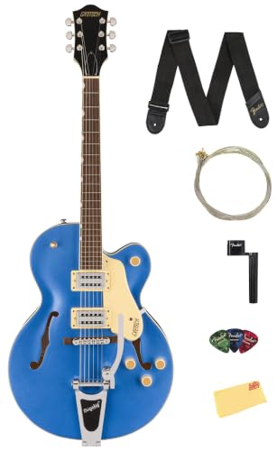 Gretsch G2420T Streamliner Hollow Body Electric Guitar - Fairlane Blue w/ Strap