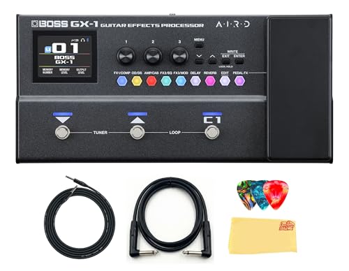 Boss GX-1 Guitar Effects Processor w/ Instrument Cable
