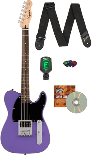 Fender Squier Sonic Esquire H Electric Guitar - Ultraviolet w/ Tuner
