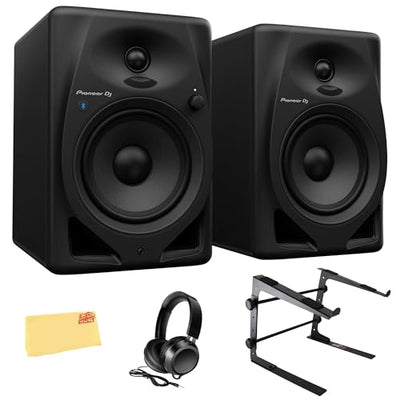 Pioneer DM-50D-BT 5-Inch Bluetooth Monitor - Black w/ Laptop Stand