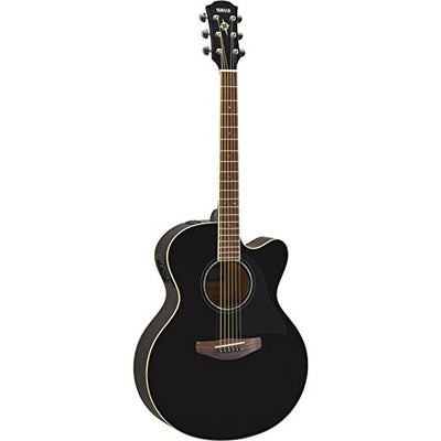 Yamaha CPX600 Acoustic-Electric Guitar - Black w/ Hard Case
