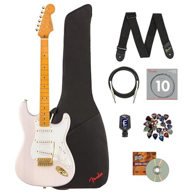 Fender Squier Classic Vibe '50s Stratocaster - White Blonde w/ Gig Bag