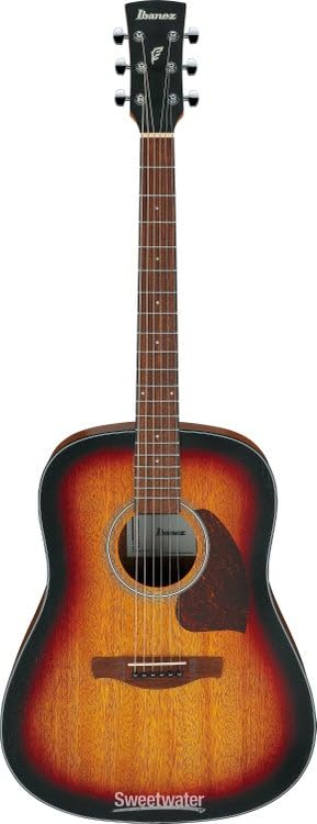 Ibanez PF54 PF Performance Dreadnought Acoustic Guitar - Open Pore Vintage Sunburst
