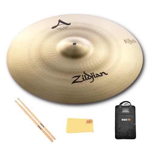 Zildjian A0042 20" A Ping Ride Cymbal w/ Drumstick Bag