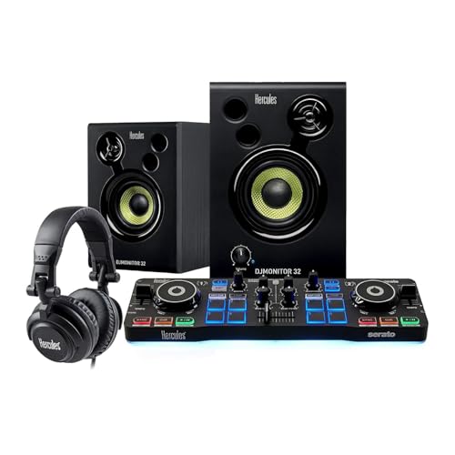 Hercules DJStarter Kit with DJControl Starlight DJ Controller