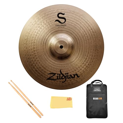 Zildjian S14TC 14" S Thin Crash Cymbal w/ Drumstick Bag