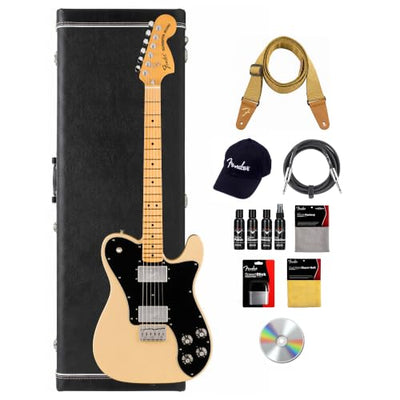 Fender American Vintage II 1975 Telecaster Deluxe - Vintage Blonde w/ Cleaning Kit