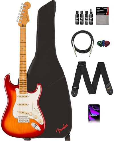 Fender Player II Stratocaster - Aged Cherry Burst w/ Cleaning Kit