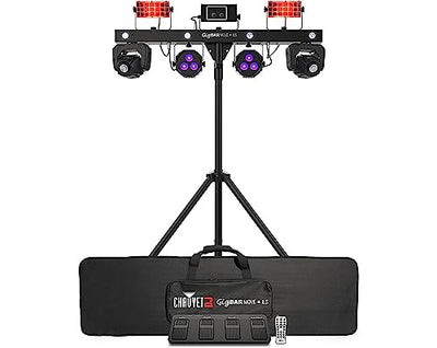Chauvet GigBAR Move + ILS 5-in-1 Lighting System w/ DMX Cables