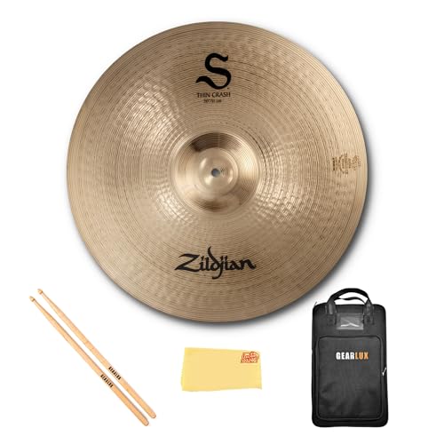 Zildjian S20TC 20" S Thin Crash Cymbal w/ Drumstick Bag