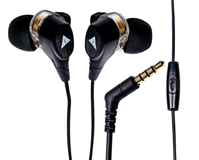 Vault Buds Duo Dual-Driver Headphones with In-Line Microphone