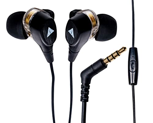 Vault Buds Duo Dual-Driver Headphones with In-Line Microphone