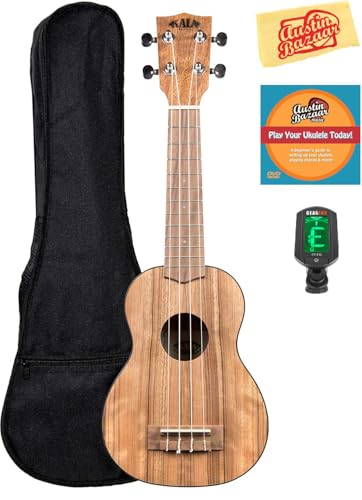 Kala KA-PWS Pacific Walnut Soprano Ukulele w/ Gig Bag