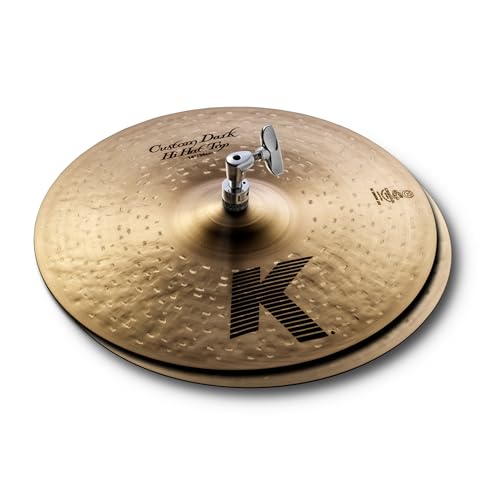 Zildjian K0943 14" K Custom Dark Hi-Hat Pair Cymbals