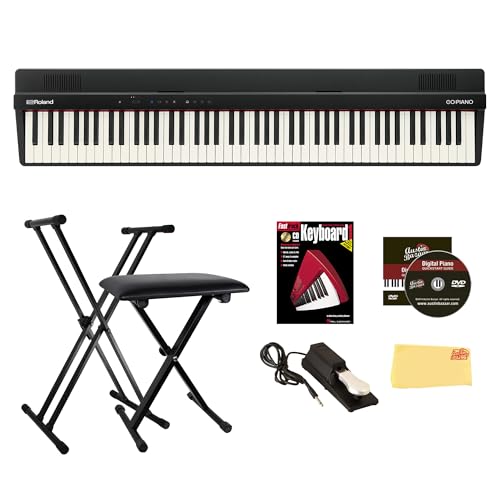 Roland GO-88PX 88-Key Digital Piano w/ Adjustable Stand – Austin