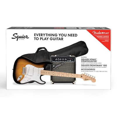 Fender Squier Sonic Stratocaster Pack - 2-Color Sunburst