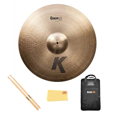 Zildjian K20835 21" K Crash Ride Cymbal w/ Drumstick Bag