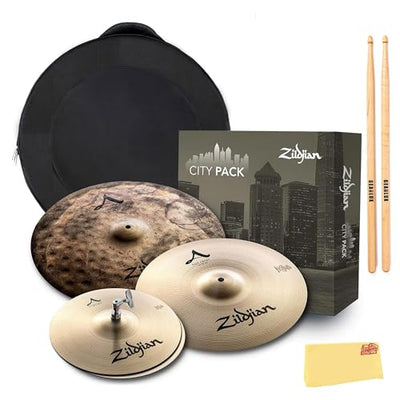 Zildjian ACITYP248 A City Cymbal Pack w/ Cymbal Bag