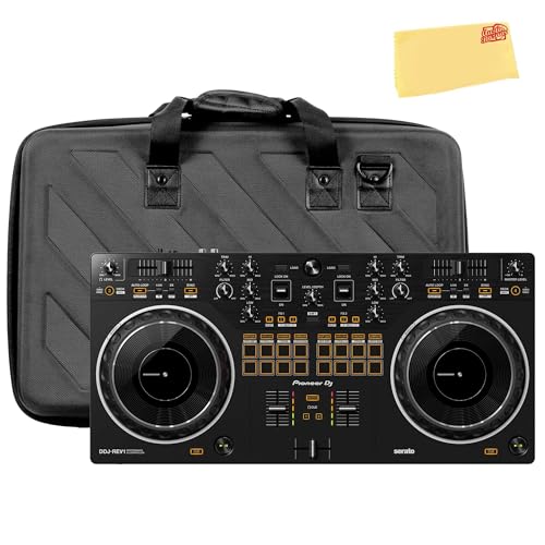 Pioneer DJ DDJ-REV1 Scratch-Style 2-Channel DJ Controller w/ Case