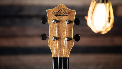 Oscar Schmidt OUN Soprano Ukulele - Dolphin w/ Hard Case