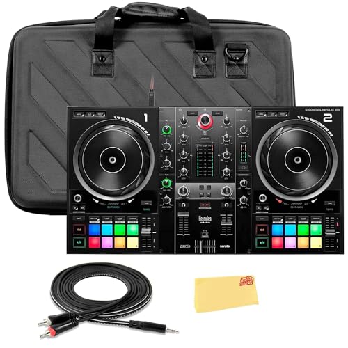 Hercules DJControl Inpulse 500 MK2 2-Channel DJ Controller w/ Case
