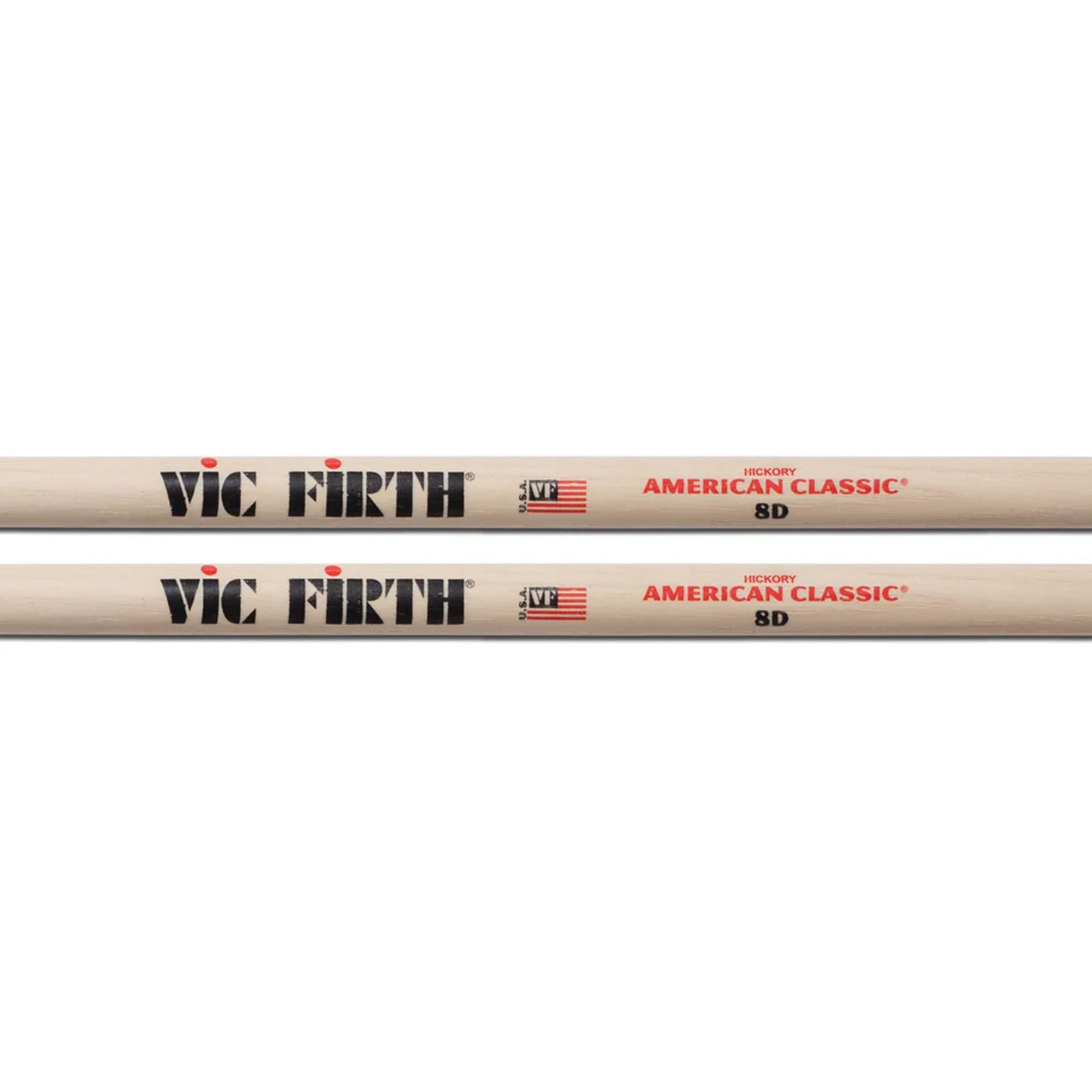 Vic Firth American Classic 8D Drumsticks - 12 Pack