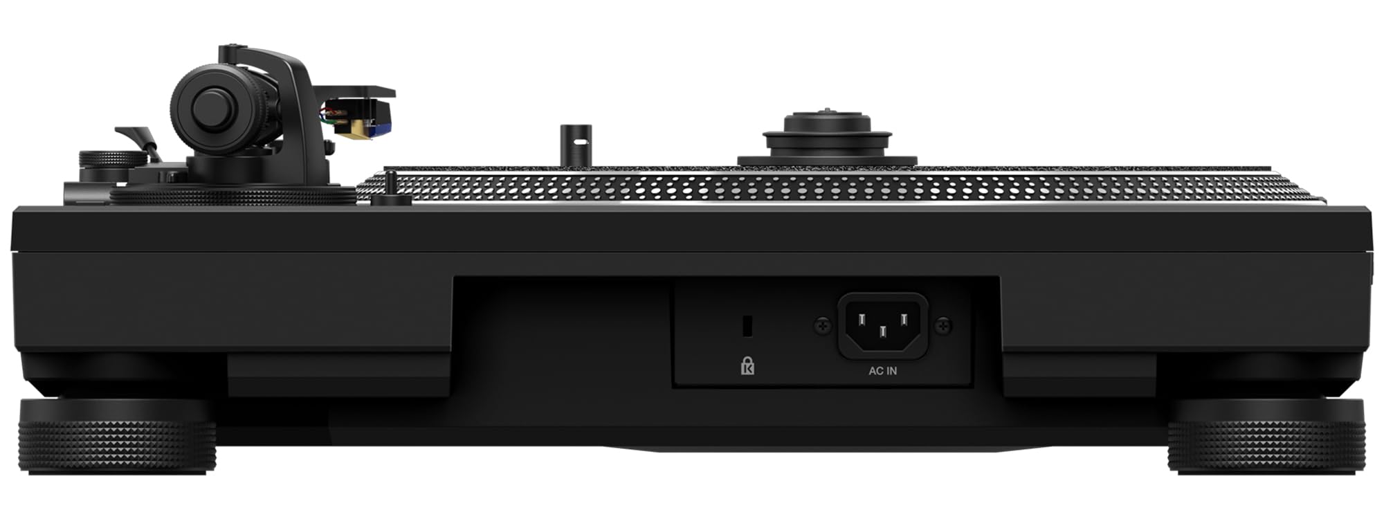 Pioneer DJ PLX-CRSS12 Professional Direct Drive Turntable with DVS Control - Black w/ Headphones