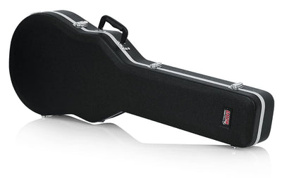 Gator GC-LPS Deluxe Molded Case for Gibson Les Paul - Black w/ Instrument Cable