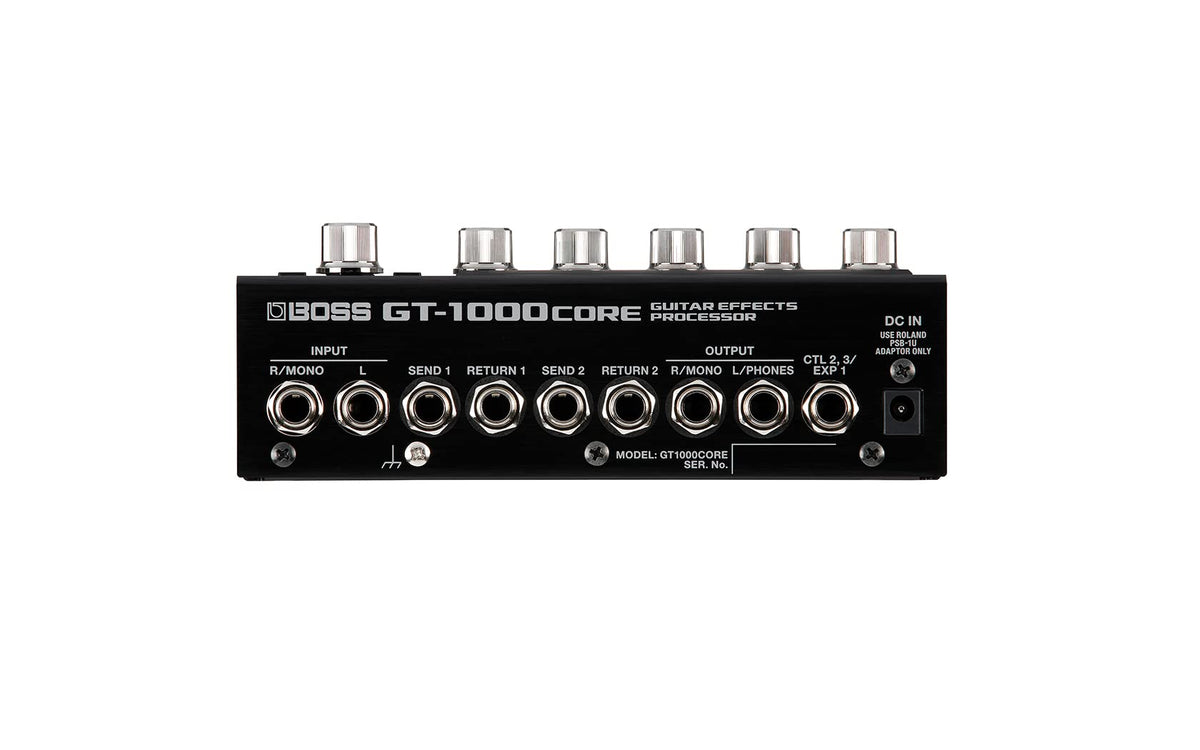Boss GT-1000CORE Guitar Effects Processor w/ Instrument Cable