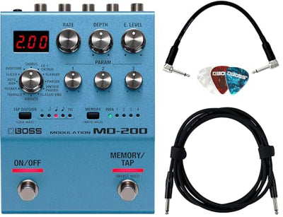 Boss MD-200 Modulation w/ Instrument Cable