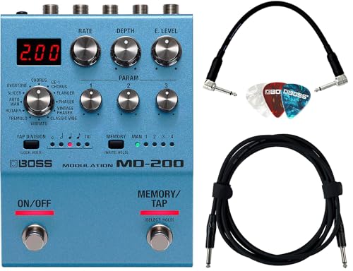 Boss MD-200 Modulation w/ Instrument Cable