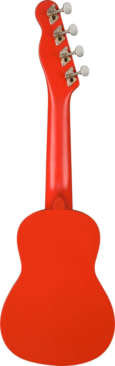 Fender Venice Soprano Ukulele - Fiesta Red