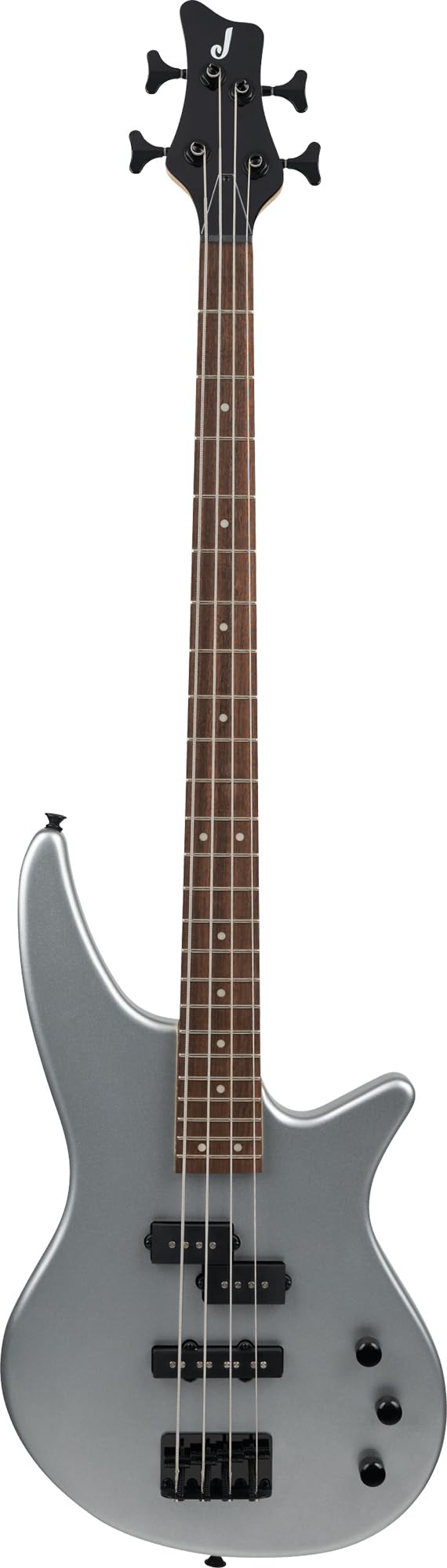 Jackson JS Series Spectra Bass JS2 Electric Bass Guitar - Quicksilver w/ Strap