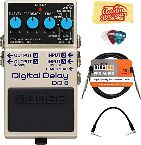 Boss DD-8 Digital Delay w/ Instrument Cable