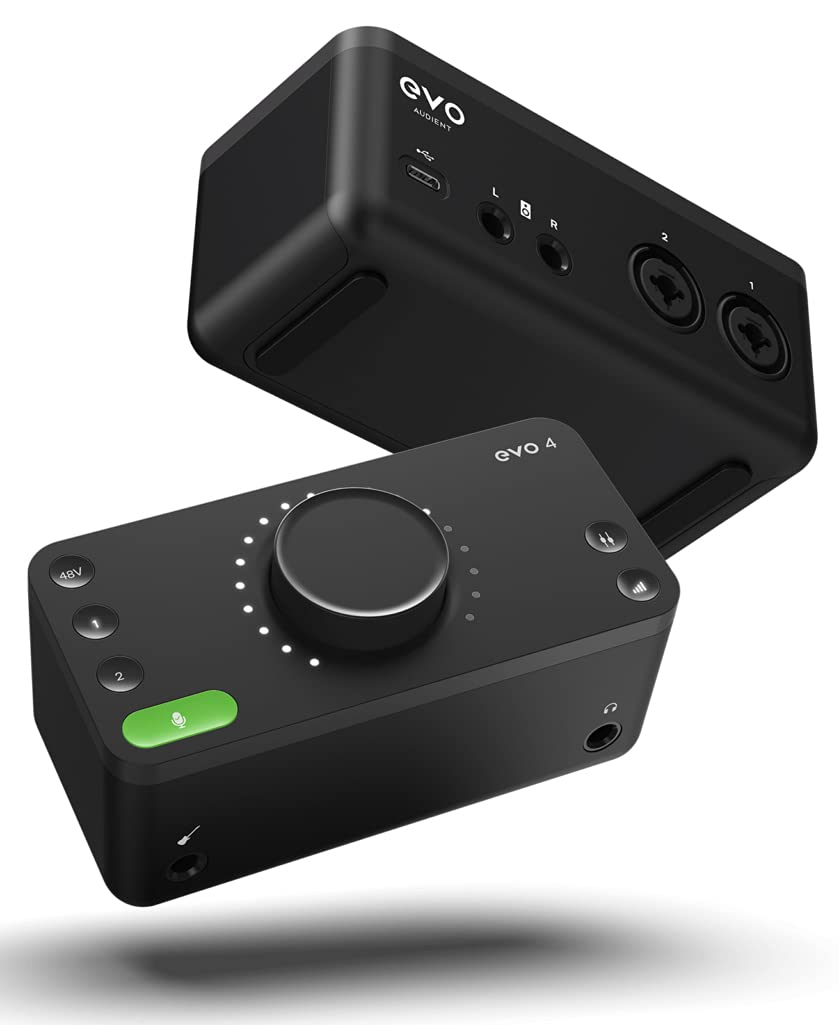 Audient EVO 4 2-In 2-Out USB Audio Interface w/ Cables