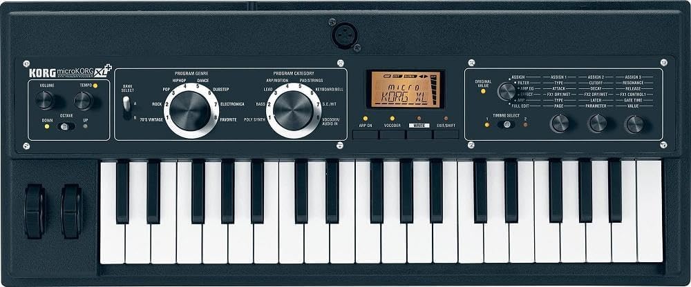 Korg microKORG XL+ 37-Key Synthesizer/Vocoder w/ Instrument Cable