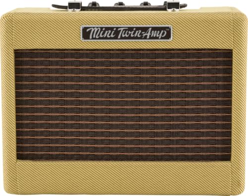 Fender Mini '57 Twin-Amp Electric Guitar Amplifier - Tweed