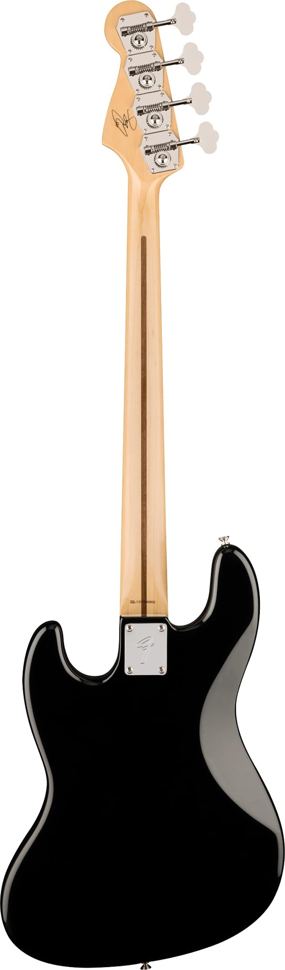 Fender USA Geddy Lee Jazz Bass - Black w/ ABS Molded Case