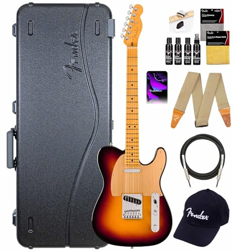 Fender American Ultra II Telecaster - Ultraburst w/ Guitar Cleaning Kit
