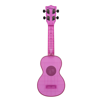 Kala KA-WMT-PL-S Soprano Waterman Sea Glass Ukulele - Amethyst Purple