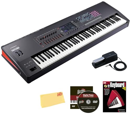 Roland Fantom 8 EX 88-Key Workstation Keyboard Synthesizer w/ Sustain Pedal