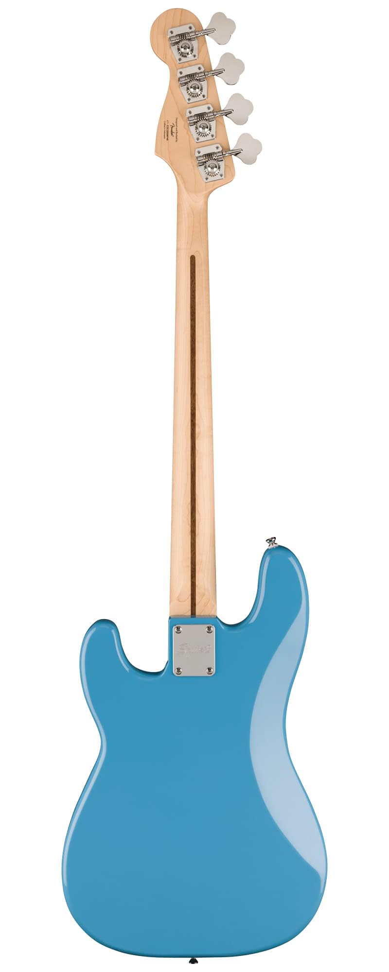 Fender Squier Sonic Precision Bass Guitar - California Blue w/ Mustang Micro