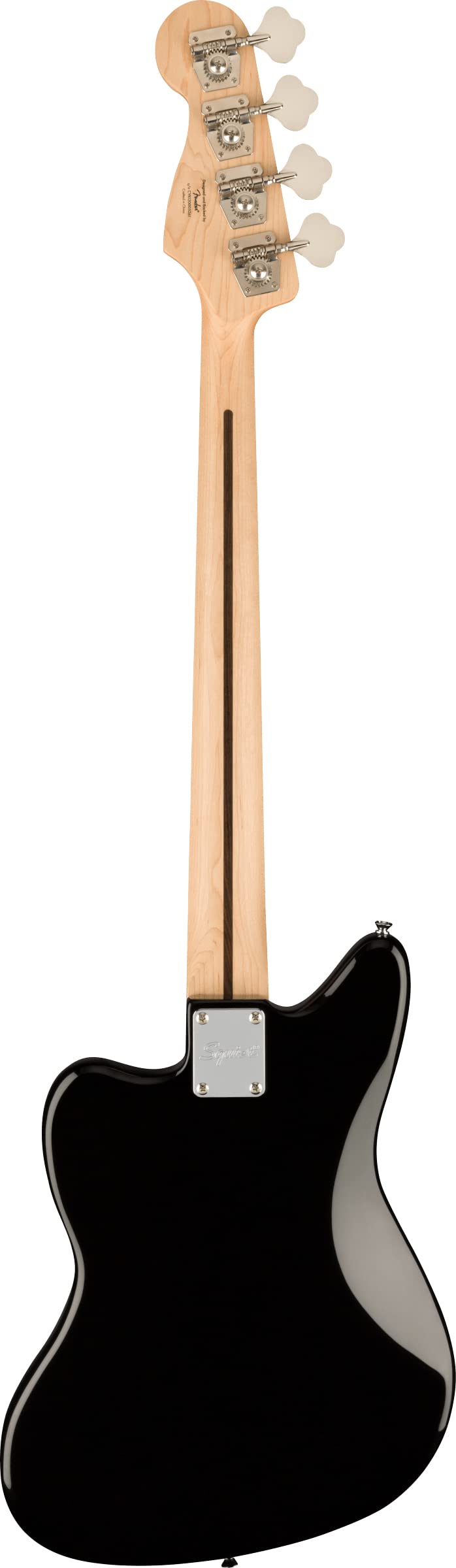 Fender Squier Affinity Jaguar Bass H - Black w/ Gig Bag
